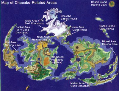 Chocobo Map